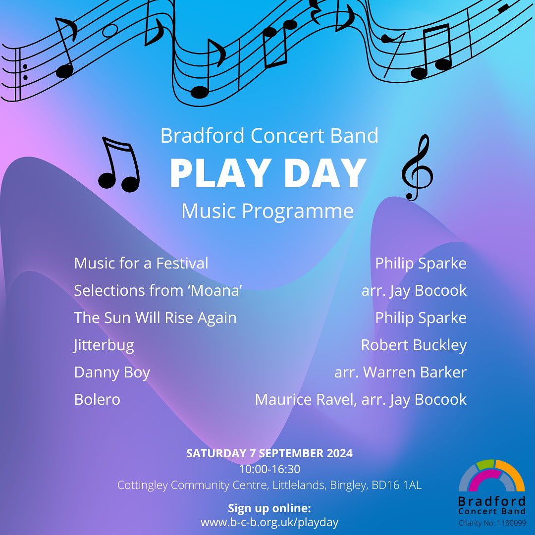 Bradford Concert Band Play Day