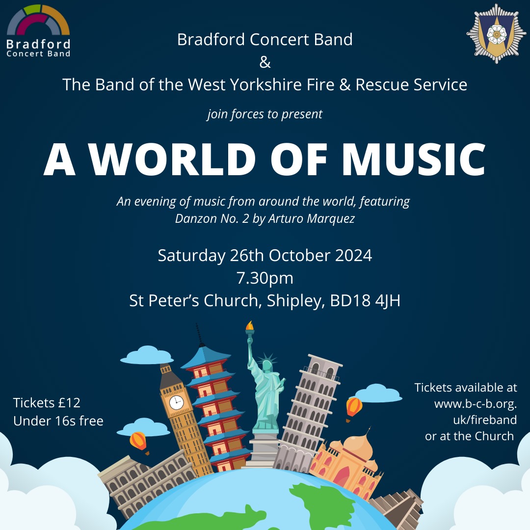 Joint Concert - Bradford Concert Band and The Fire Band